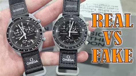 swatch omega original vs fake